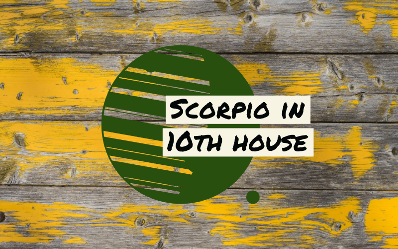 Scorpio In 10th House 